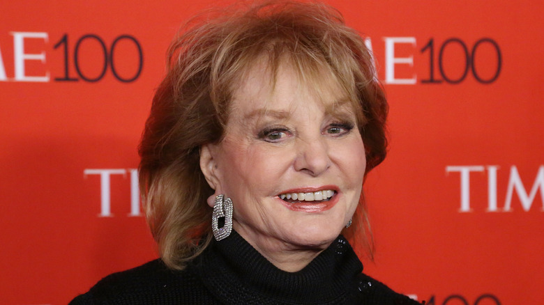 Barbara Walters smiling