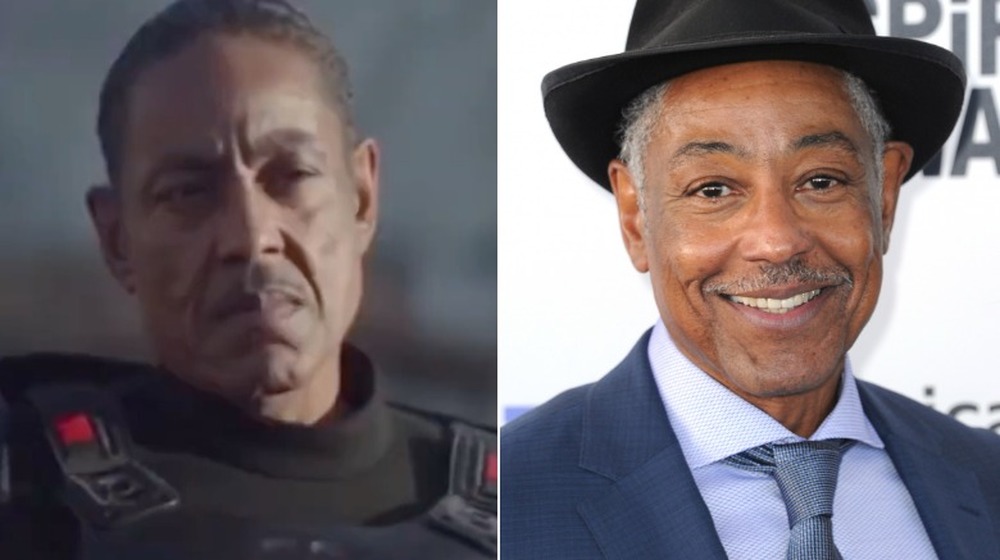 Giancarlo Esposito in the Mandalorian