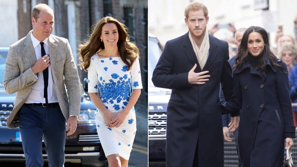 Prince William, Kate Middleton, Prince Harry, Meghan Markle