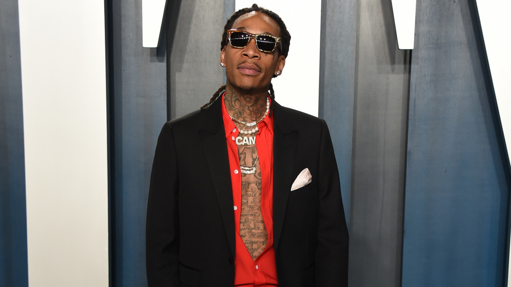 Wiz Khalifa on the red carpet