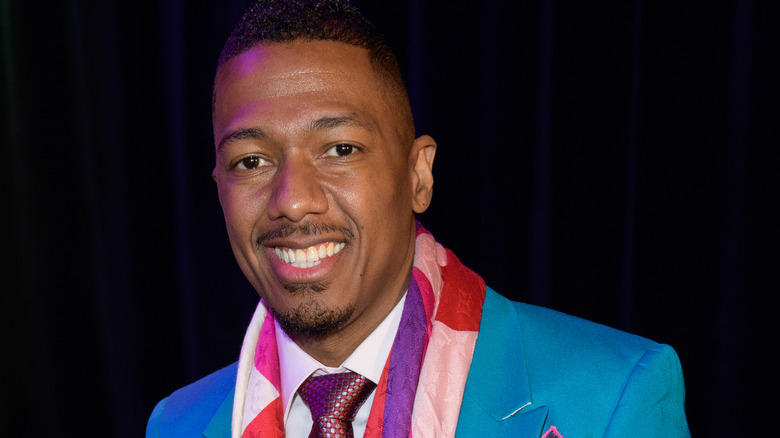 Nick Cannon smiling