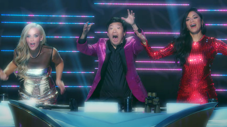 Jenny McCarthy, Ken Jeong, Nicole Scherzinger looking shocked