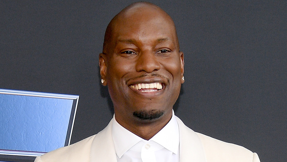 Tyrese Gibson smiling on the red carpet