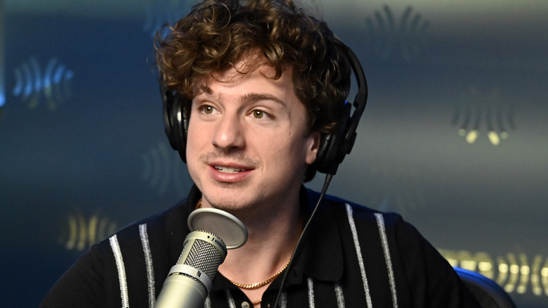 Charlie Puth giving interview