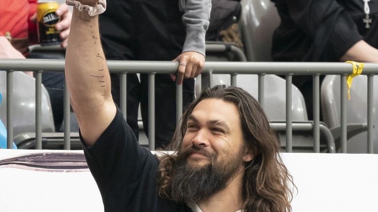 Jason Momoa forearm tattoo