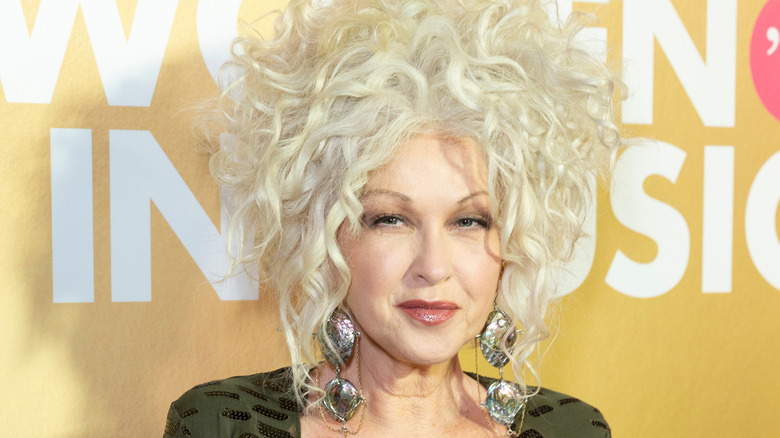 cindy lauper curly blonde