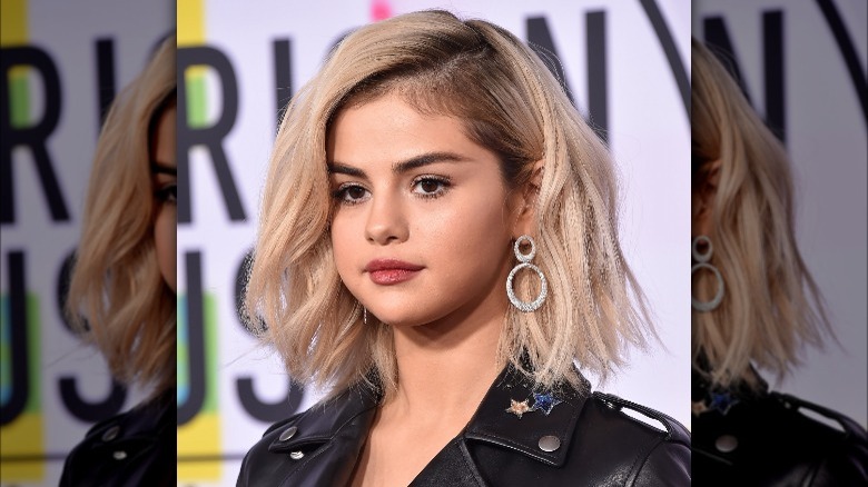 Selena Gomez blonde hair