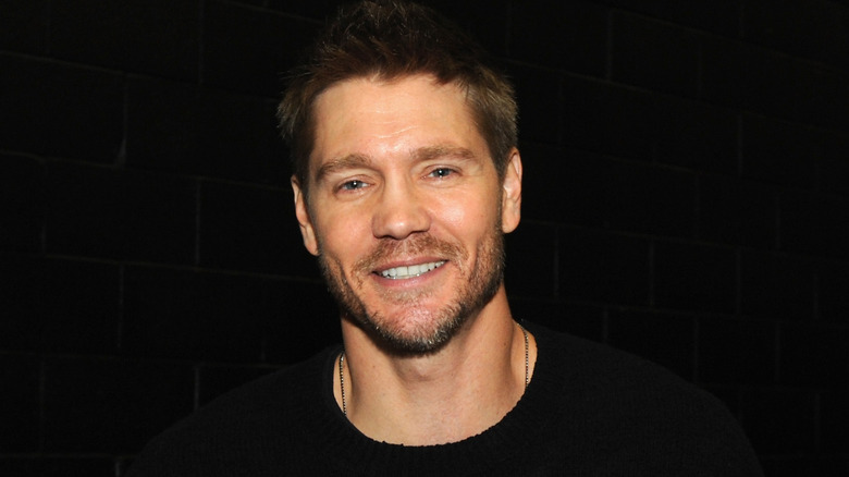 Chad Michael Murray smiling