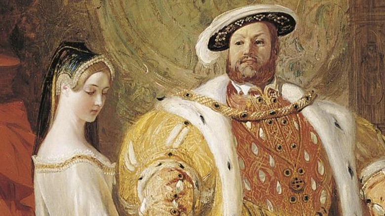 Henry VIII Anne Boleyn painting