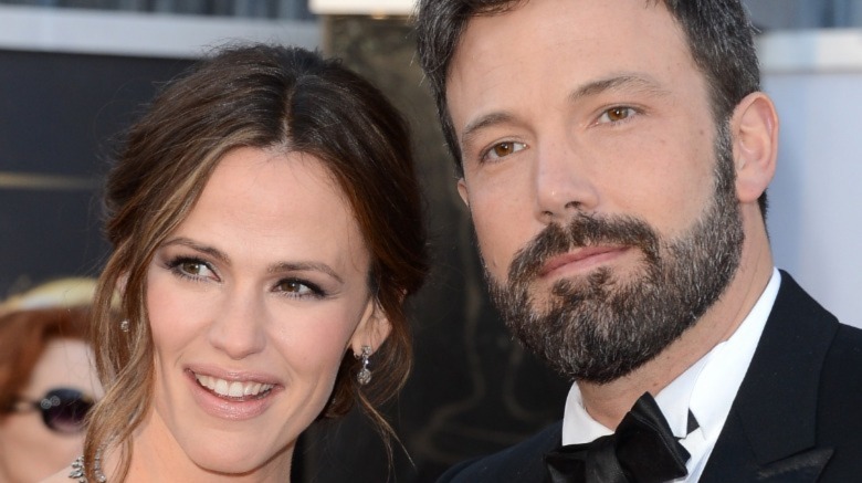  Jennifer Garner and actor-director Ben Affleck arrive at the Oscars on 2013 