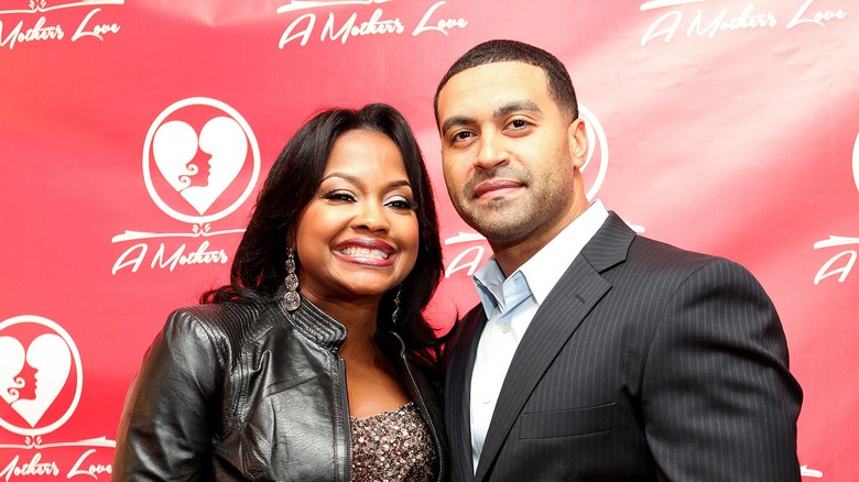 Phaedra Parks Apollo Nida red backdrop