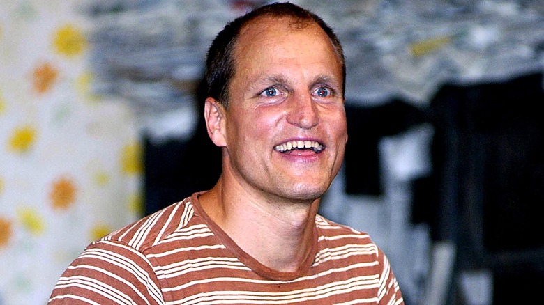 Woody Harrelson smiling in London