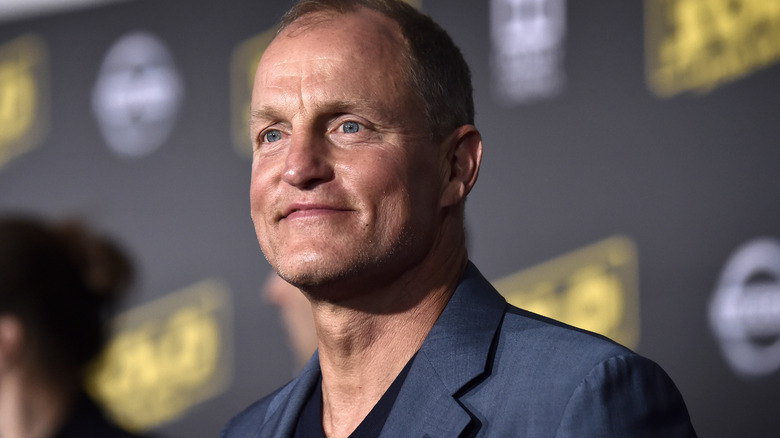 Woody Harrelson smiling