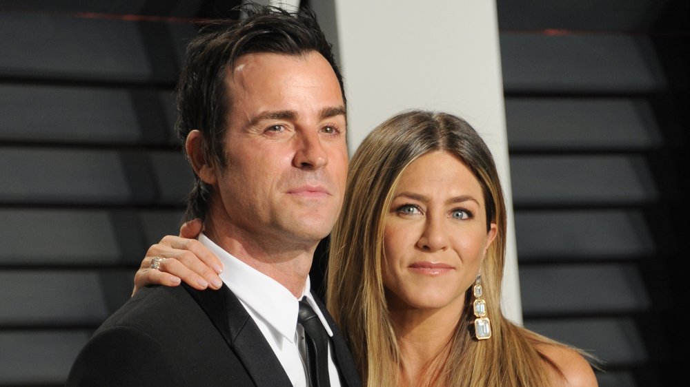 Justin Theroux and Jennifer Aniston 