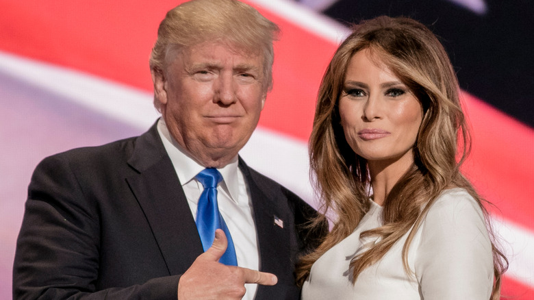 Donald Trump and Melania Trump