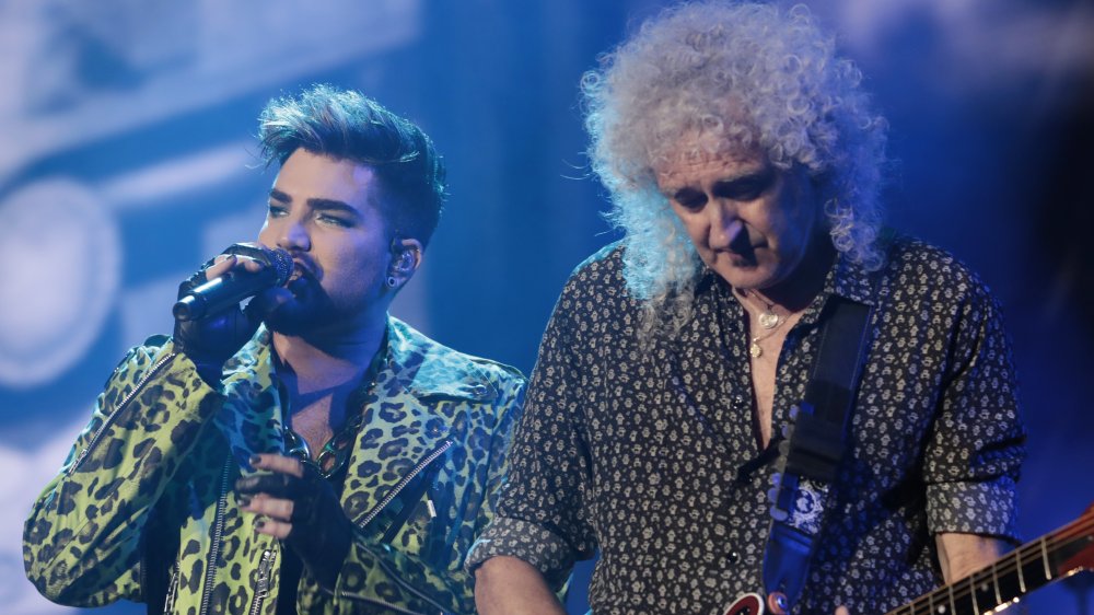 Brian May, Adam Lambert, and Roger Taylor