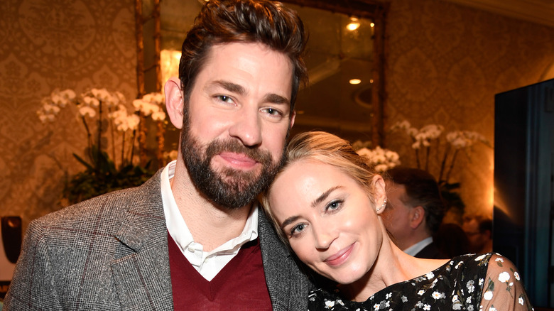 John Krasinski and Emily Blunt