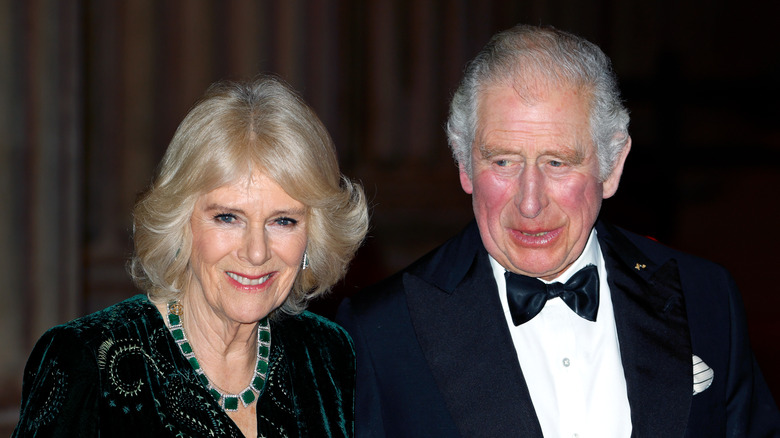 Duchess of Cornwall and Prince Charles at the British Museum