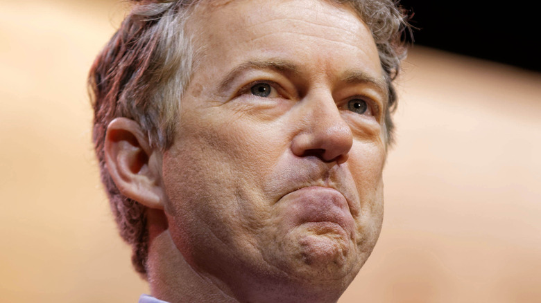 Rand Paul at a conference