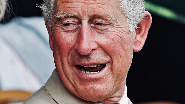 Prince Charles laughing