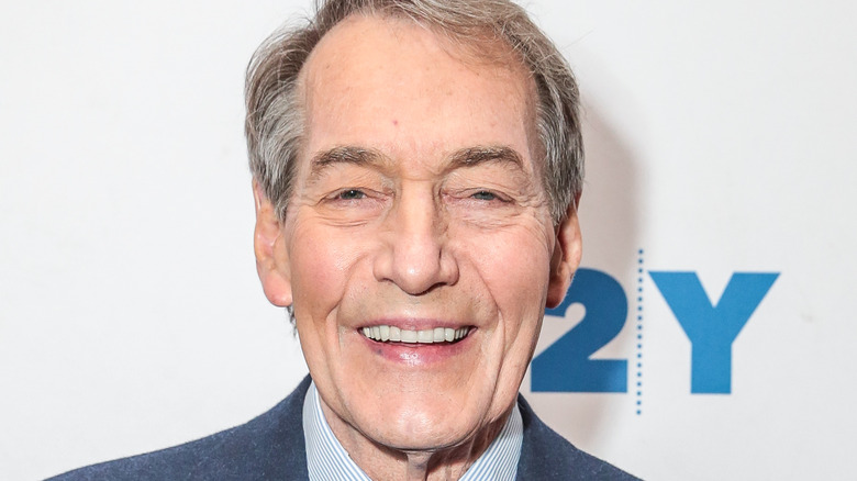 Charlie Rose laughing 