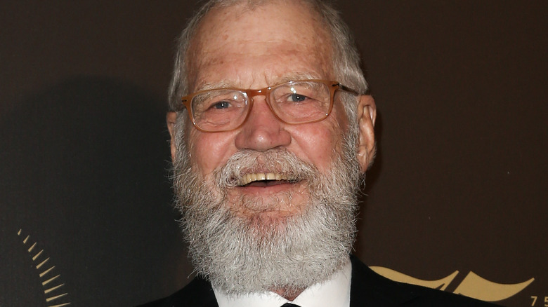 David Letterman laughing 