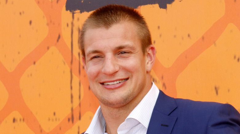 Rob Gronkowski smiling