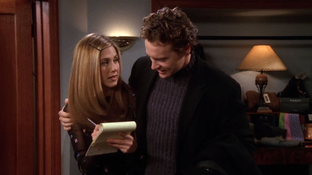 Jennifer Aniston, Tate Donovan on Friends