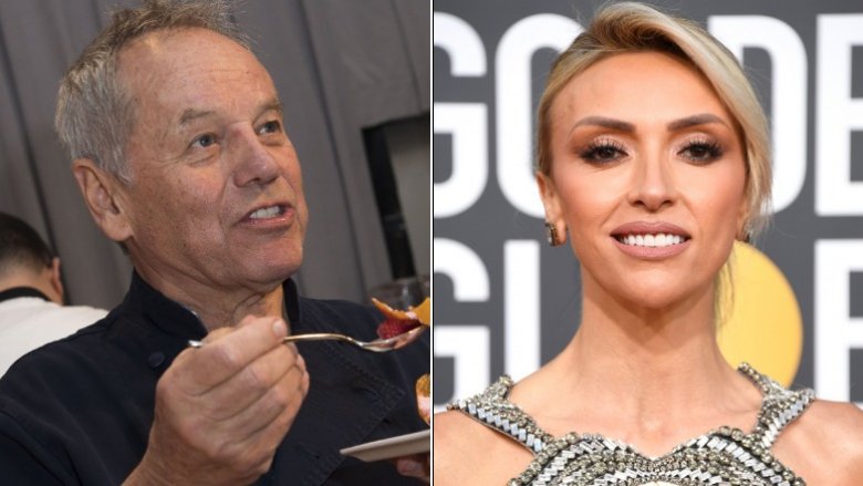 Giuliana Rancic and Wolfgang Puck