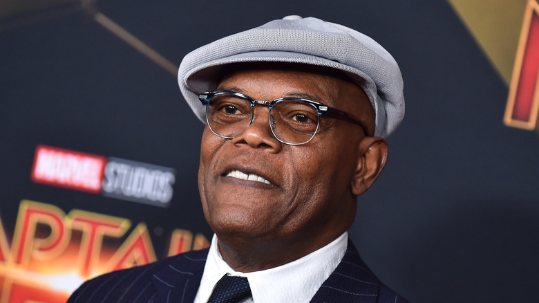 Samuel L. Jackson smiling 