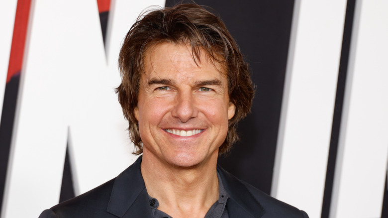 Tom Cruise smiling