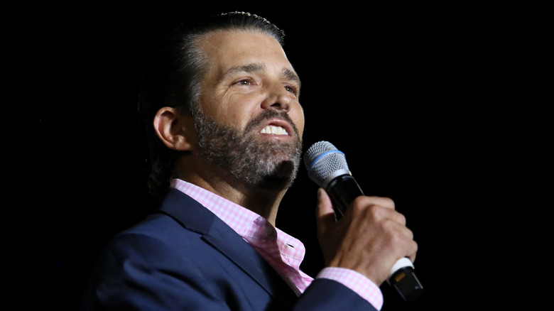 Donald Trump Jr speaking