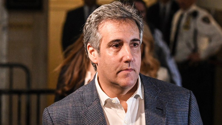 Michael Cohen walking