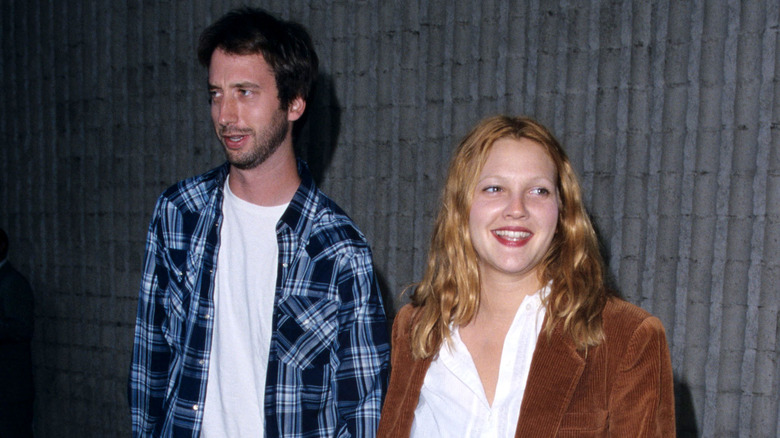 Drew Barrymore with Tom Green