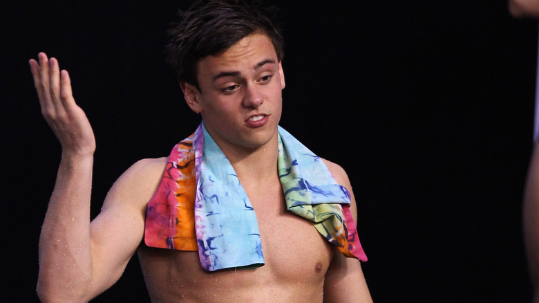 Tom Daley, looking unbothered, 2011 photo 