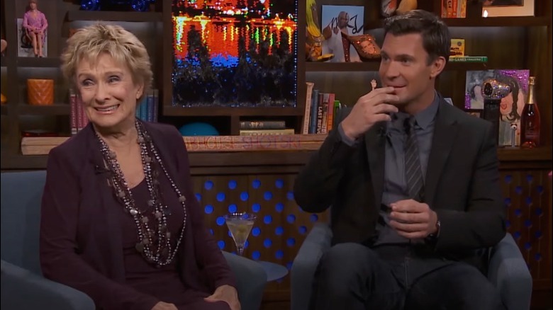 Cloris Leachman and Jeff Lewis