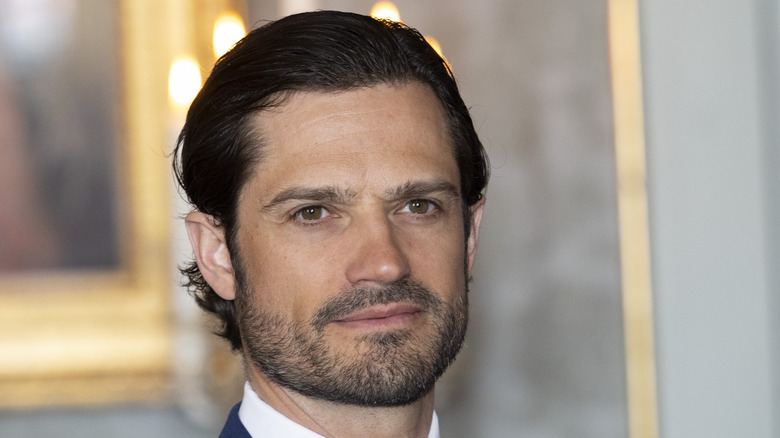 Prince Carl Philip of Sweden in suit