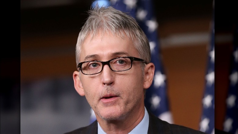 Trey Gowdy, sporting a pointy haircut