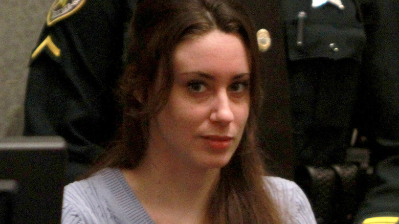 Casey Anthony smirking 