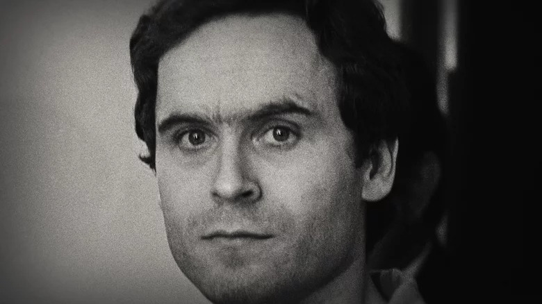 Ted Bundy looking at camera