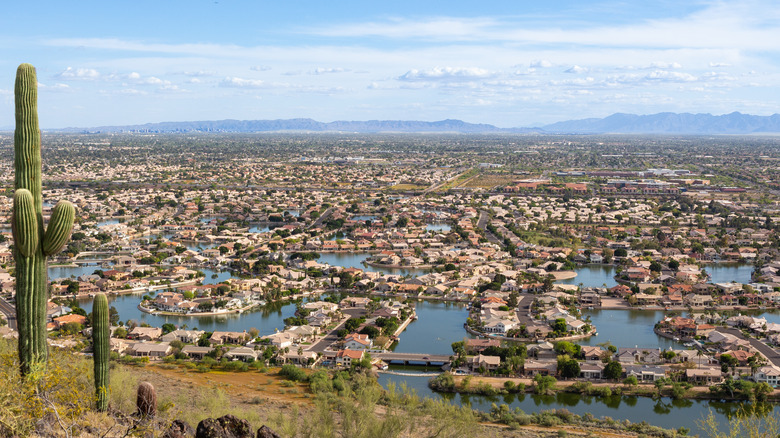 Landscape view of Glendale, Arizona