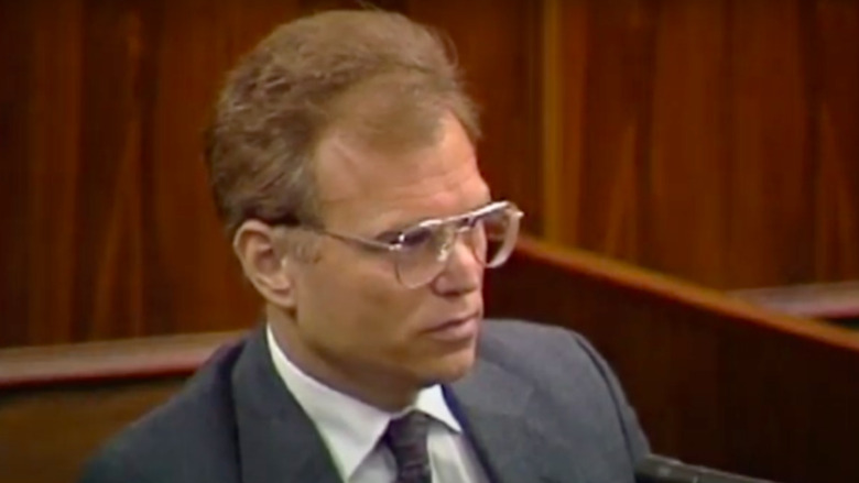 Jerome Oziel testifies during the Menendez brothers trial