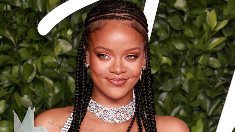 Rihanna smiling