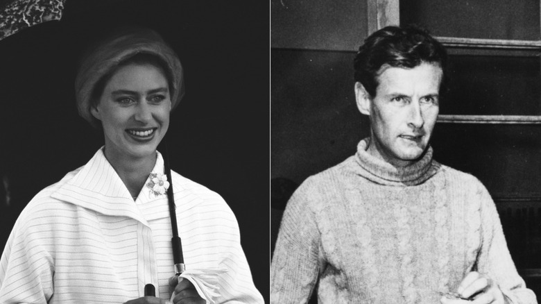 Princess Margaret and Peter Townsend split image