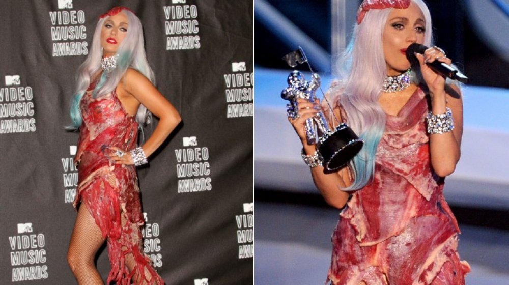 Lady Gaga at the 2010 MTV VMAs