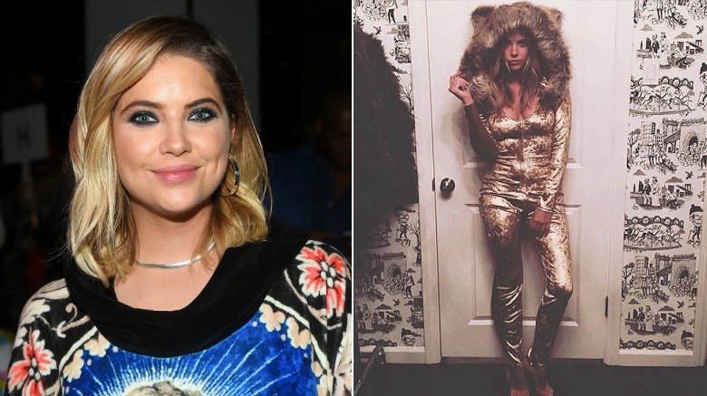 Ashley Benson's Cecil the Lion costume