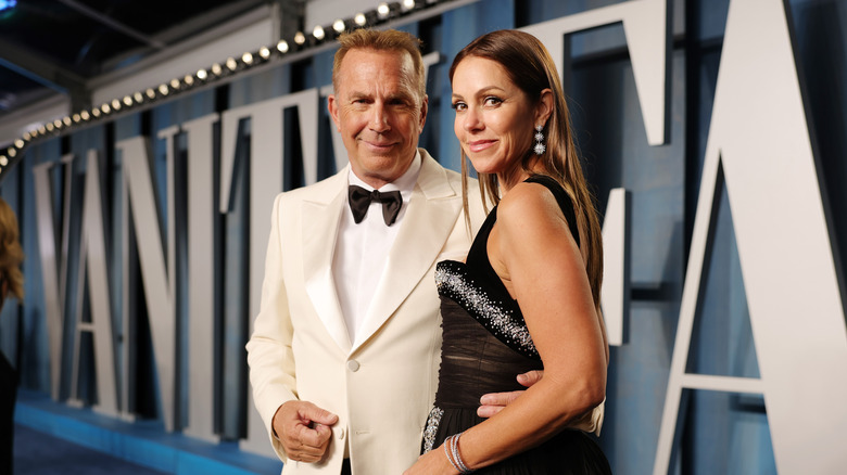 Kevin Costner and Christine Baumgartner