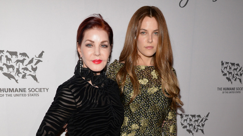 Priscilla Presley and Riley Keough