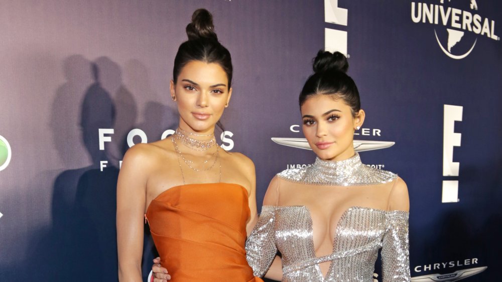 Kylie Jenner and Kendall Jenner at the Golden Globes after party