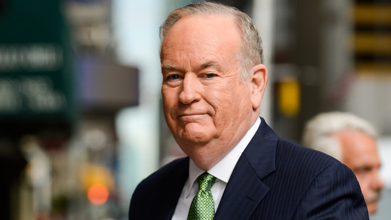 Bill O'Reilly on a New York City street in 2017